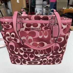 Pink Coach purse